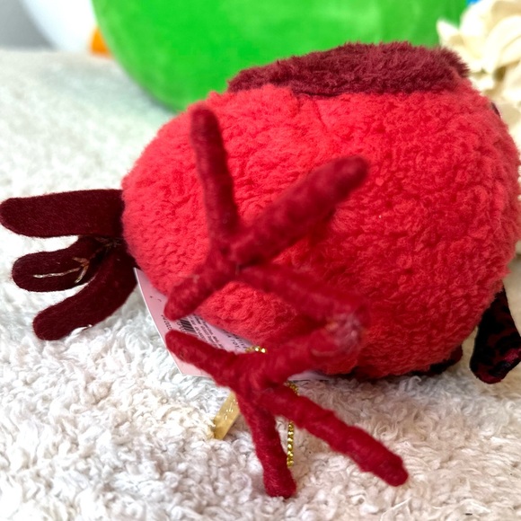 Target 2023 6.75" Feathery Friends "Ruby" Bird Leopard scarf fabric wondershop - Picture 4 of 11